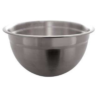 Tablecraft H834 8-Quart Mixing Bowl Stainless Steel Dishwasher Safe 12 Inch Diameter