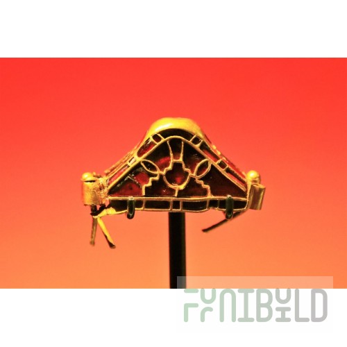 Dinex DXD2VP 33-7/8 Inch Sneeze Guard Stationary Two-well Break-resistant Polycarbonate