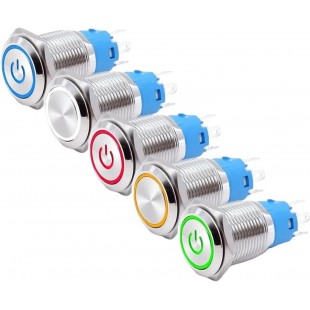 Button without fixation of PC convection