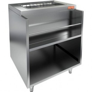 Hicold bar station NBMWL-6/7BKR (600x700x850 in, with side)
