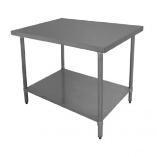 GSW USA WT-EP3048US 48 Inch Undershelf for Work Table Stainless Steel with Storage