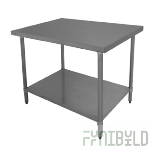 GSW USA WT-EP3048US 48 Inch Undershelf for Work Table Stainless Steel with Storage