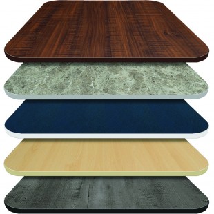 Forbes Industries REV-4040MXE-TOP 40 Inch Square Table Top Laminate with Composite Core