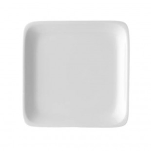 BauscherHepp T792627 10 Inch Square Rolled Edge Porcelain Platter