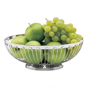 BauscherHepp 937990 14-3/5 Inch Diameter Basket Plastic Black Emotion BauscherHepp 937990 14-3/5 Inch Diameter Basket Plastic Black Emotion