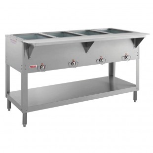 Hubert 28W-111 Kratos® Electric Steam Table/Hot Food Table Four Wells Stationary