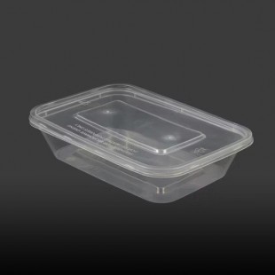 Container 500ml, D=118x89mm, with seal, bottom. D=107x77mm, h=76mm