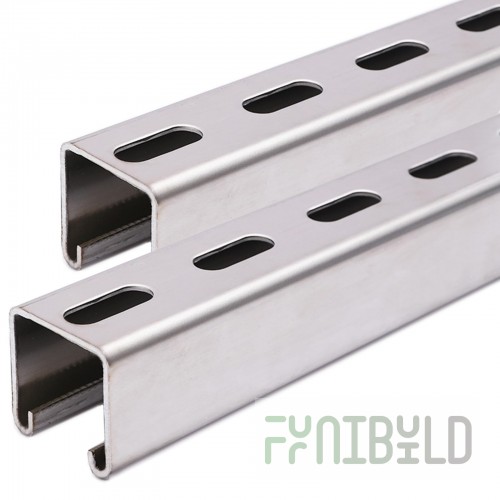 Eagle CF1848-S 48 Inch Channel Frame 3-Sided Stainless Steel Support