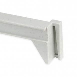 Cambro CPTR30480 30 Inch Traverse Camshelving Premium Speckled Gray NSF