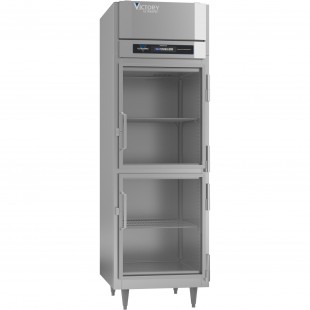 Victory RFS-1D-S1-HG-HC 26 Inch Refrigeration Freezer 8.1 cu Ft - One Section Victory RFS-1D-S1-HG-HC 26 Inch Refrigeration Freezer 8.1 cu Ft - One Section