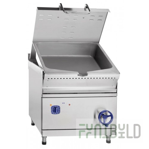 Electric frying pan ESK-90-0.27-40, (840x1050x940 in, 40 l, 9 kW, stainless steel with solid bowl)