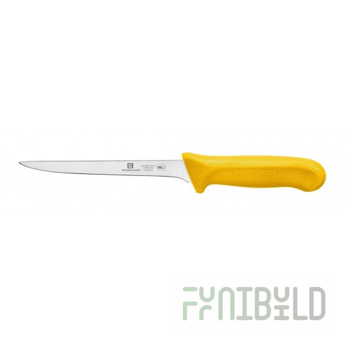 Thunder Group SLKF403YW 6 Inch Blade Boning Knife Polypropylene Yellow Handles