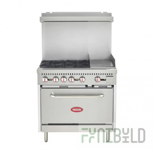 Hubert 140546 (140546) Kratos® Gas Range 36