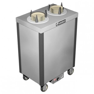 Caddy CM-T-102 26 Inch Open Style Plate Dish Dispenser Unheated Stainless Steel