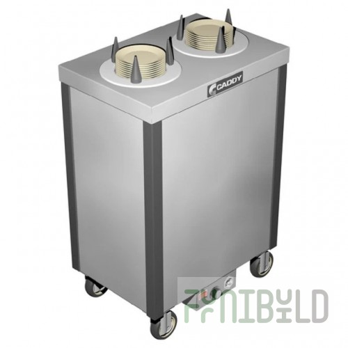 Caddy CM-T-102 26 Inch Open Style Plate Dish Dispenser Unheated Stainless Steel