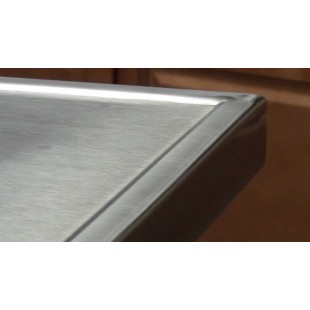 Advance Tabco TA-12 Countertop Edge per Table Customization and Modifications