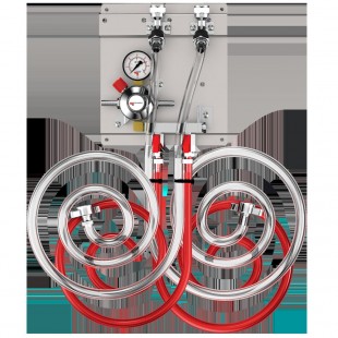 Micro Matic 83215-PP 3/8 Inch Jumper Lines Gas Secondary Regulator Panel
