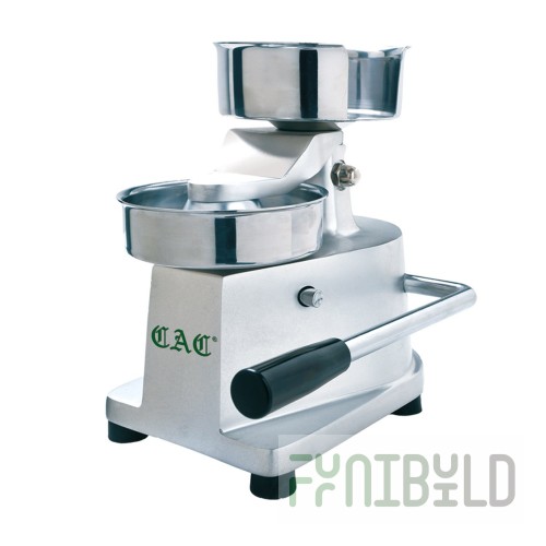 CAC China FPHP-5 5 Inch Burger Patty Molding Press Manual Aluminum