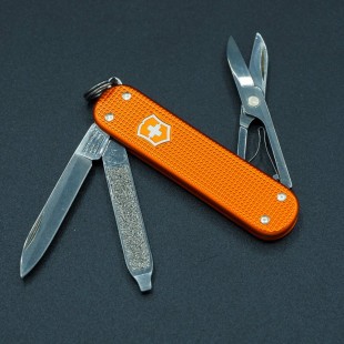 Victorinox 5.8450.20 8 Inch Blade Normal Edge Fillet Knife Orange Handle