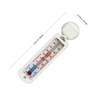 CDN EFG120-X2 -40 to +120°F Refrigerator Freezer Thermometer 2 Packs