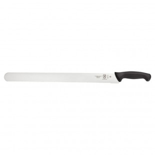 Mercer Culinary M23114 18 Inch Blade Cake Knife High Carbon Plastic Handle Black