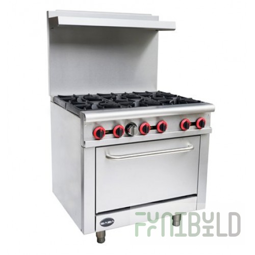 SABA GR-36 Restaurant Range Gas 36