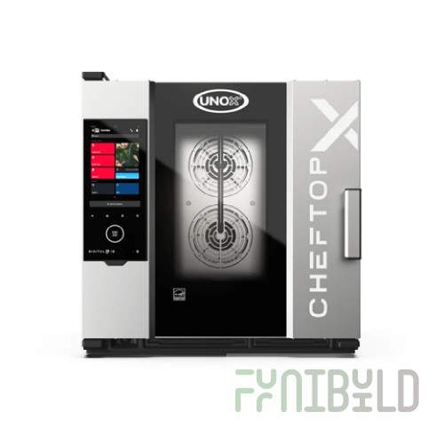 UNOX XADA-0611-EXRS CHEFTOP-X™ Half Size Combi Oven Electric Right-to-left Door Opening (hinged Left)