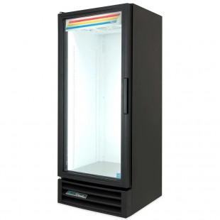 True Refrigeration GDM-12-HC~TSL01_BL 24 Inch Refrigerated Merchandiser One Section with LED Lights