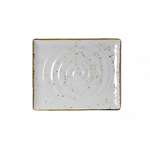 Steelite 68A416EL593 12-3/4 Inch Melamine Gastronorm Platter White