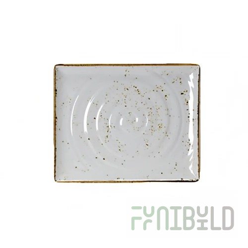 Steelite 68A416EL593 12-3/4 Inch Melamine Gastronorm Platter White
