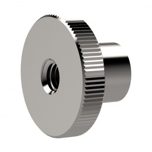 Bunn 41480.1 3.85 Inch Thumb Screw Knurled with Corrosion-Resistant Stainless Steel
