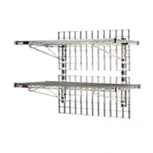 Eagle 1836E74-5 36 Inch Wire Shelving Unit 5-tier with QuadTruss Design