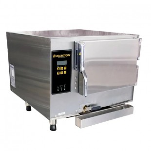 AccuTemp E32083E080 SGL 27 Inch Electric Steamer Boilerless Stainless Steel with Digital Controls