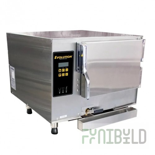 AccuTemp E32083E080 SGL 27 Inch Electric Steamer Boilerless Stainless Steel with Digital Controls