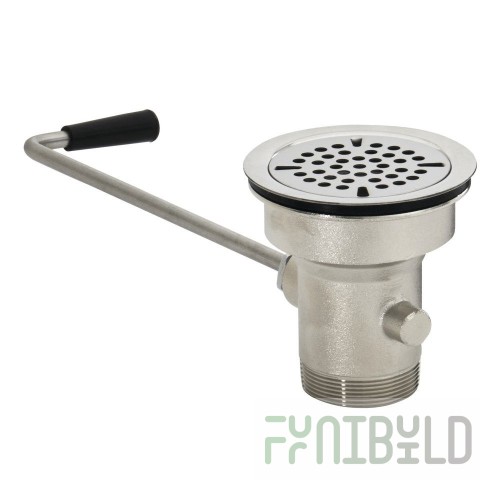 Hubert 29N-123 Kratos Twist Handle Waste Valve 3-1/2