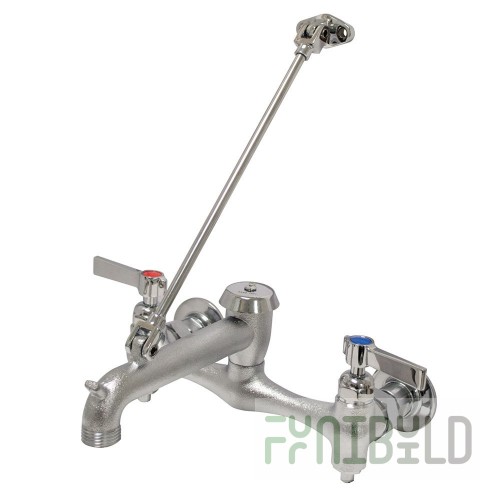 Advance Tabco K-240-X Faucet Service Sink Wall Mount Heavy Duty with Hose Thread