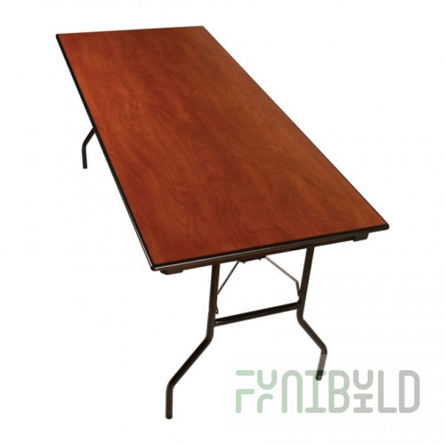Forbes Industries PLY###3636MXE#IC-TBN-WB 36 Inch Square MAXX-IC Cafe Table Plywood with UV Polycoat Finish
