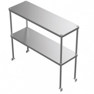 Double tabletop shelf PNST-2-1000/300/800-N-TEH
