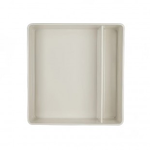 Steelite 7193TM101 10 Inch Melamine Ultimate Bento Box White