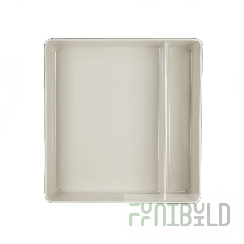 Steelite 7193TM101 10 Inch Melamine Ultimate Bento Box White