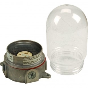 AllPoints 11806LG0003 4.5 Inch Fixture CFL with 5 Conduit Ports and Screws