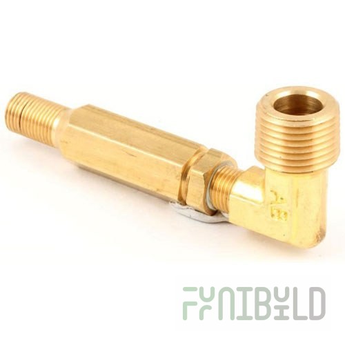 Hobart 00-498892-0000A 2.65 Inch Gridle Elbow Orifice Assembly