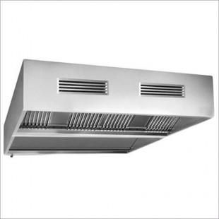 Island supply and exhaust hood ZPVO-2500/1400-N-TEH