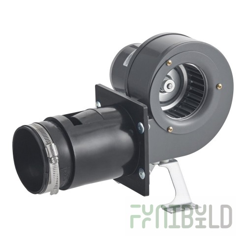 Micro Matic ES-140-3A Blower Assembly 131 CFM with Bracket Fits 3 Inch Flex Tubing