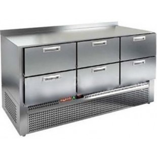 Table with freezer cabinet Hicold GNE222/BT (1485x700x850mm; 0.52 kW, 220 V, -10...-18 °C)