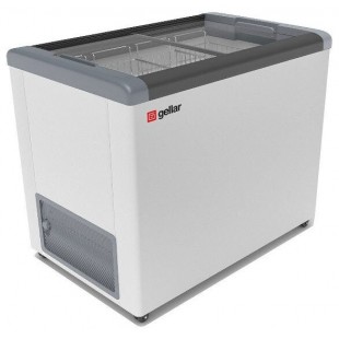 Chest freezer V=310 l GELLAR FG 350 C gray (1000x600x840, -12…-25C, 3 baskets, wheels, lock)