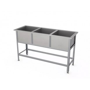 Washing bath VSM-3/530-N-TEH, 1860x630x870 in