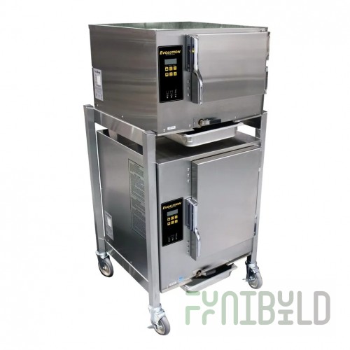 AccuTemp E3/E62083D150 DBL 27 Inch Electric Convection Steamer with Digital Controls