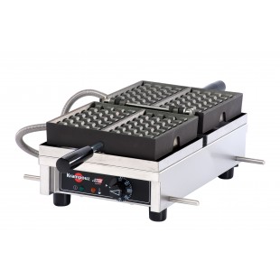 Eurodib WECDHAAS Krampouz Waffle Maker Single 4x7 Liege