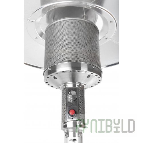 Star GD-401233 4.6 Inch Heat Shutter Electric Stainless Steel Heater